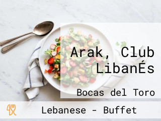 Arak, Club LibanÉs