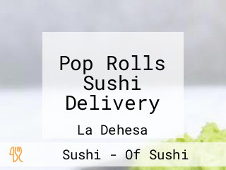 Pop Rolls Sushi Delivery