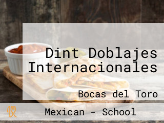 Dint Doblajes Internacionales