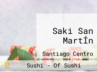 Saki San MartÍn