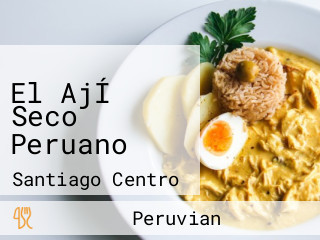 El AjÍ Seco Peruano