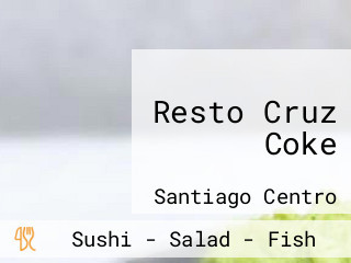 Resto Cruz Coke