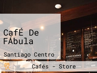 CafÉ De FÁbula