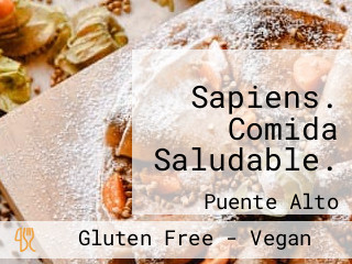 Sapiens. Comida Saludable.