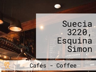 Suecia 3220, Esquina Simon Bolivar, ÑuÑoa, Cafe Suecia