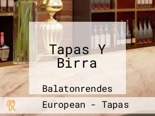 Tapas Y Birra