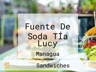 Fuente De Soda TÍa Lucy