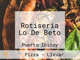 Rotisería Lo De Beto