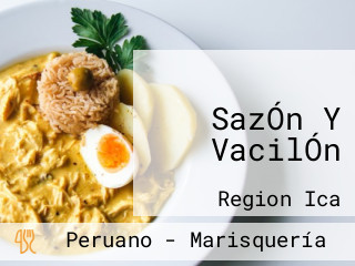 SazÓn Y VacilÓn