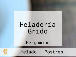 Heladería Grido