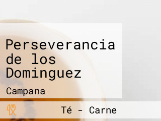 Perseverancia de los Dominguez