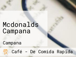 Mcdonalds Campana