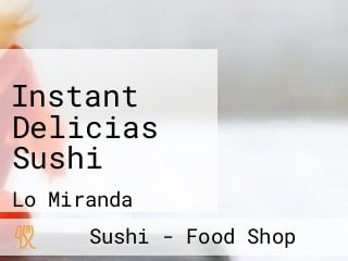 Instant Delicias Sushi