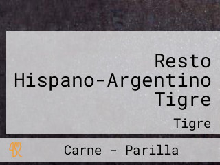 Resto Hispano-Argentino Tigre