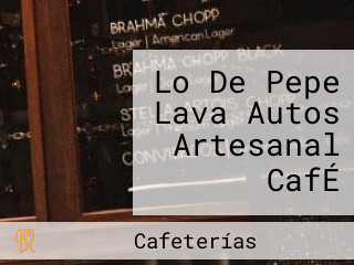 Lo De Pepe Lava Autos Artesanal CafÉ