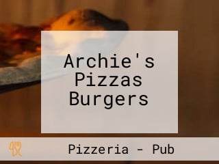 Archie's Pizzas Burgers