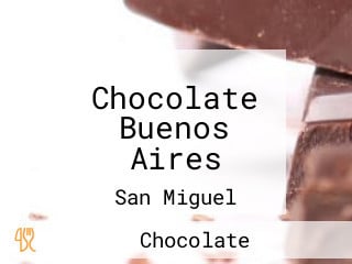 Chocolate Buenos Aires