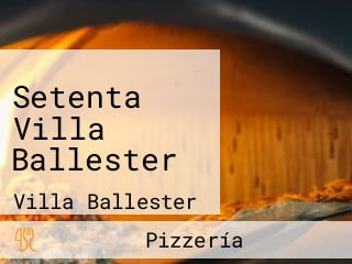 Setenta Villa Ballester