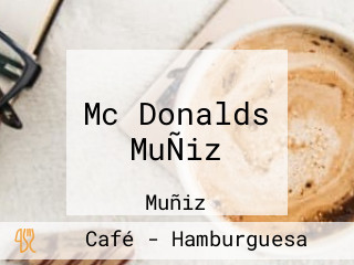 Mc Donalds MuÑiz