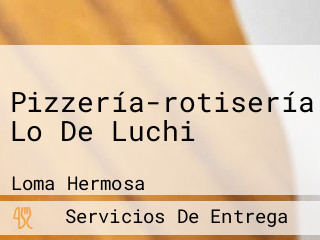 Pizzería-rotisería Lo De Luchi