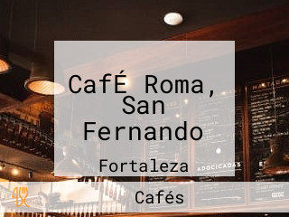 Cafe Roma, San Fernando