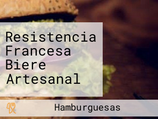 Resistencia Francesa Biere Artesanal