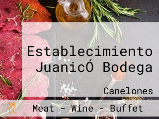 Establecimiento JuanicÓ Bodega