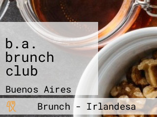 b.a. brunch club