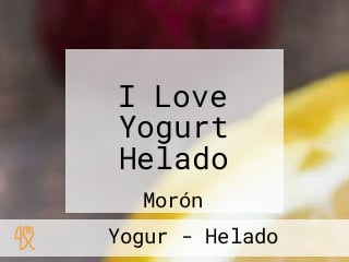 I Love Yogurt Helado