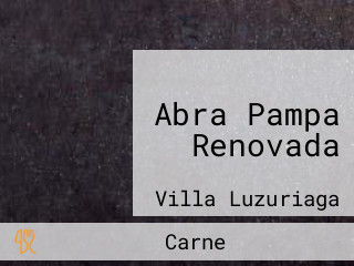 Abra Pampa Renovada