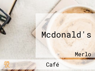 Mcdonald's