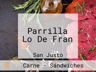 Parrilla Lo De Fran