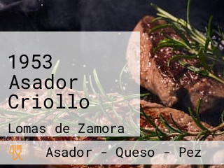 1953 Asador Criollo