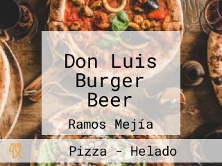 Don Luis Burger Beer