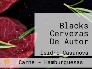 Blacks Cervezas De Autor