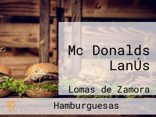 Mc Donalds LanÚs