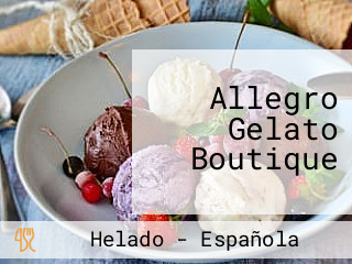 Allegro Gelato Boutique