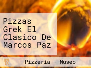 Pizzas Grek El Clasico De Marcos Paz