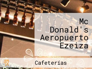 Mc Donald's Aeropuerto Ezeiza