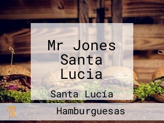 Mr Jones Santa Lucia