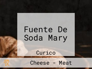 Fuente De Soda Mary