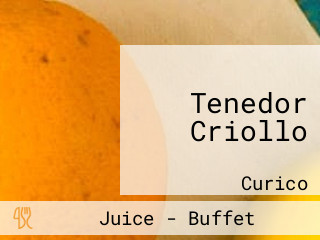 Tenedor Criollo