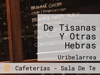 De Tisanas Y Otras Hebras