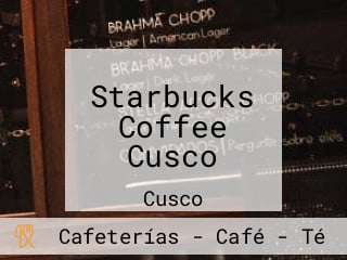 Starbucks Coffee Cusco