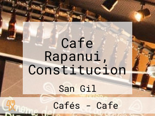 Cafe Rapanui, Constitucion