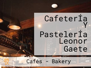 CafeterÍa Y PastelerÍa Leonor Gaete