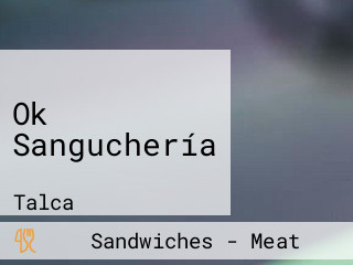 Ok Sanguchería