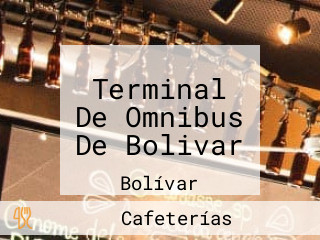 Terminal De Omnibus De Bolivar