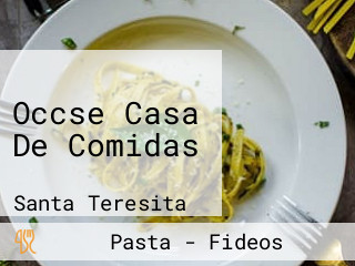 Occse Casa De Comidas