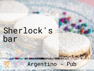 Sherlock's bar